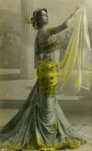 Mata Hari i en slørdans