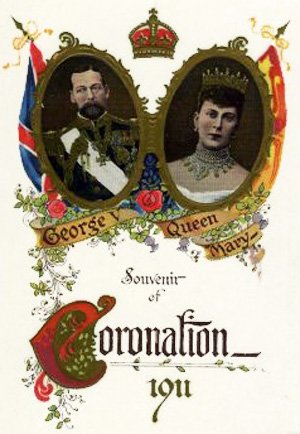 Kroningsbilled af George V