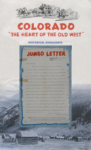 brevet fra den amerikanske soldat - collage