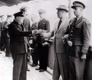 Churchill og Roosevelt mødes den 24 august 1941
